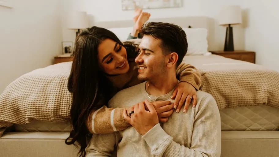 Couple feeling reassured after planning their IVF journey with expert guidance.